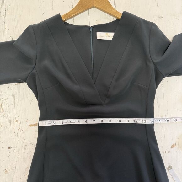 Amanda Uprichard Dress Fresno Forest Green Hourglass Women’s Size Small - Picture 9 of 14